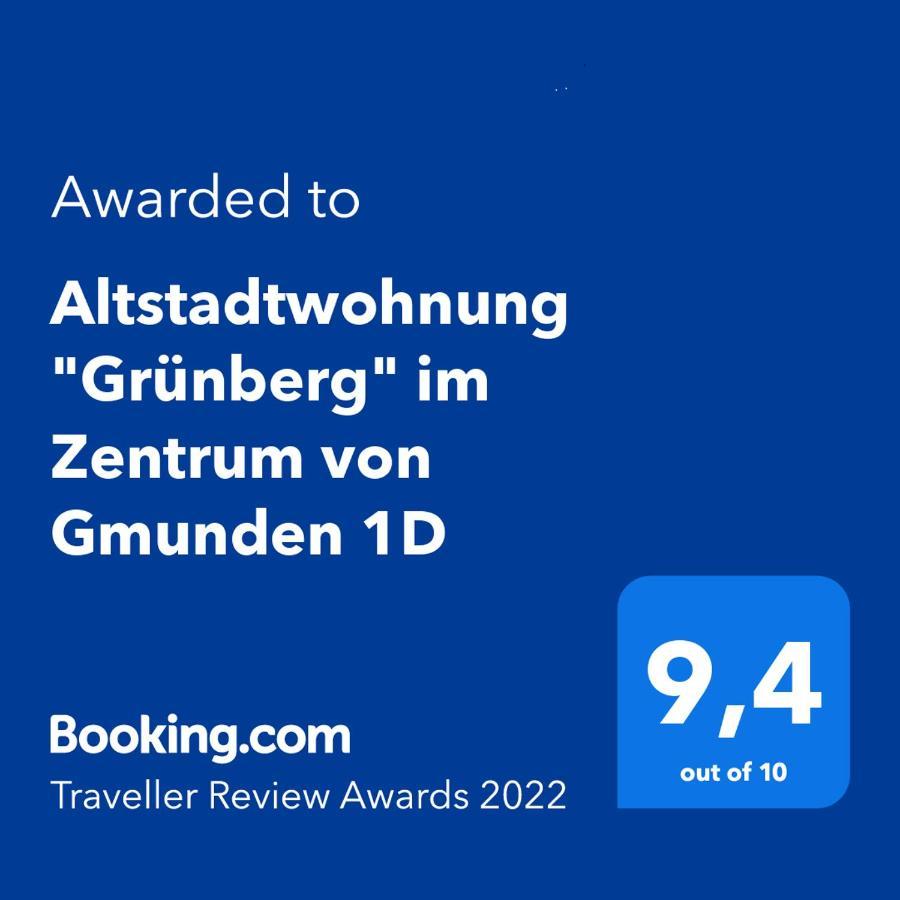 Altstadtwohnungen "Grunberg 1D" & "Gmunden 3D Mit Seeblick" Im Zentrum Von Gmunden Kültér fotó